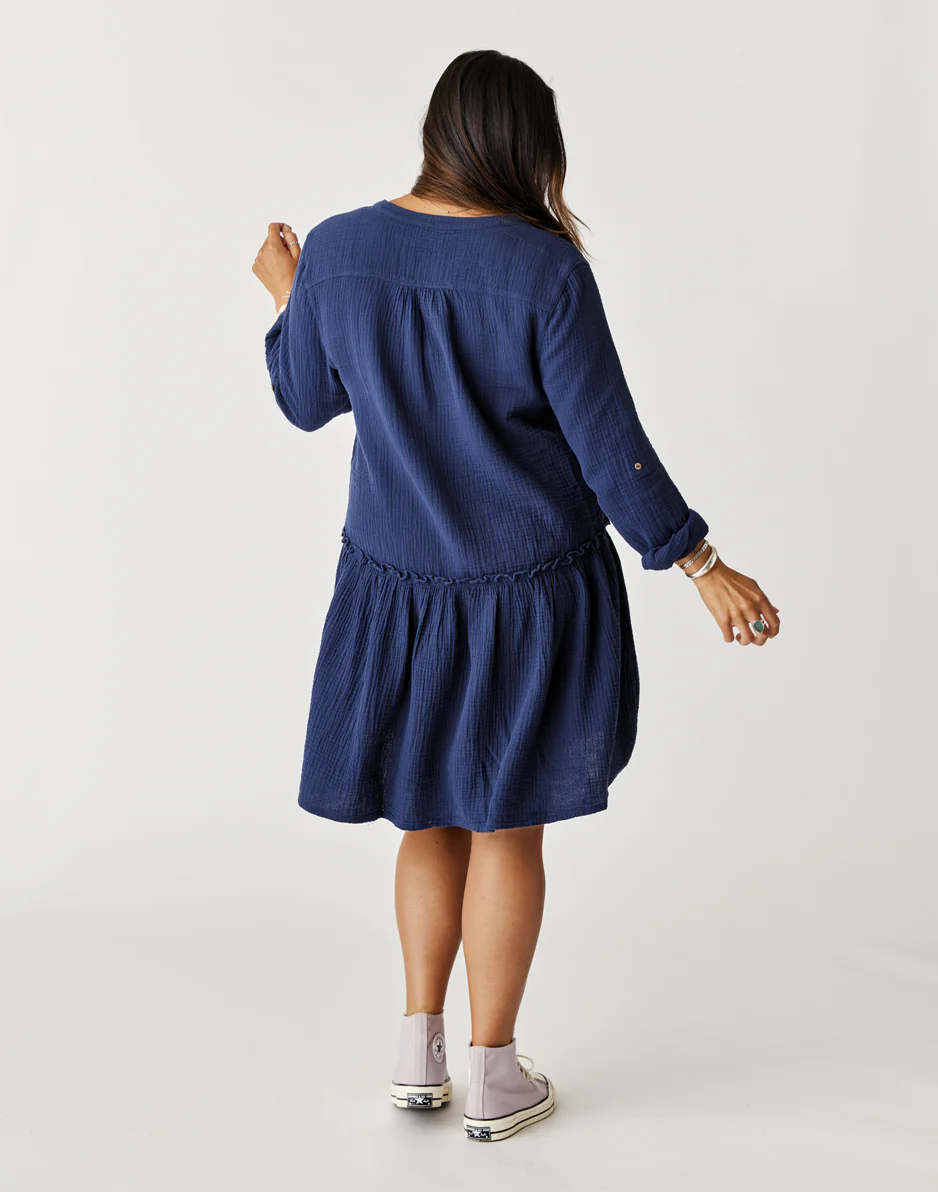 Blair Dress: Navy - Image 6
