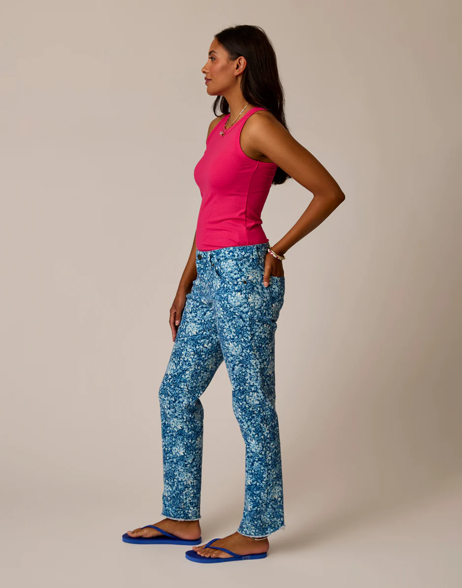 Carson Jean: Indigo Floral - Image 3