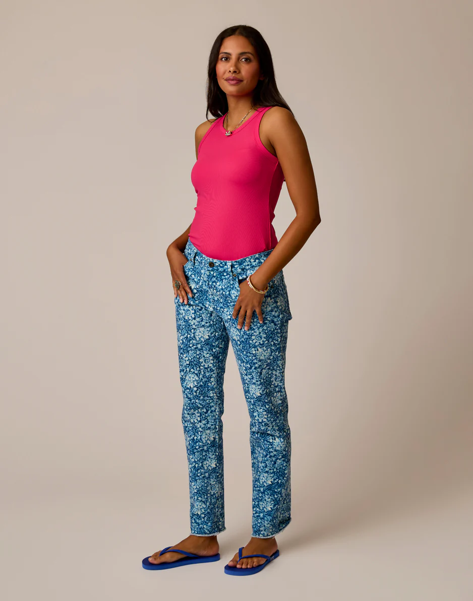 Carson Jean: Indigo Floral - Image 5