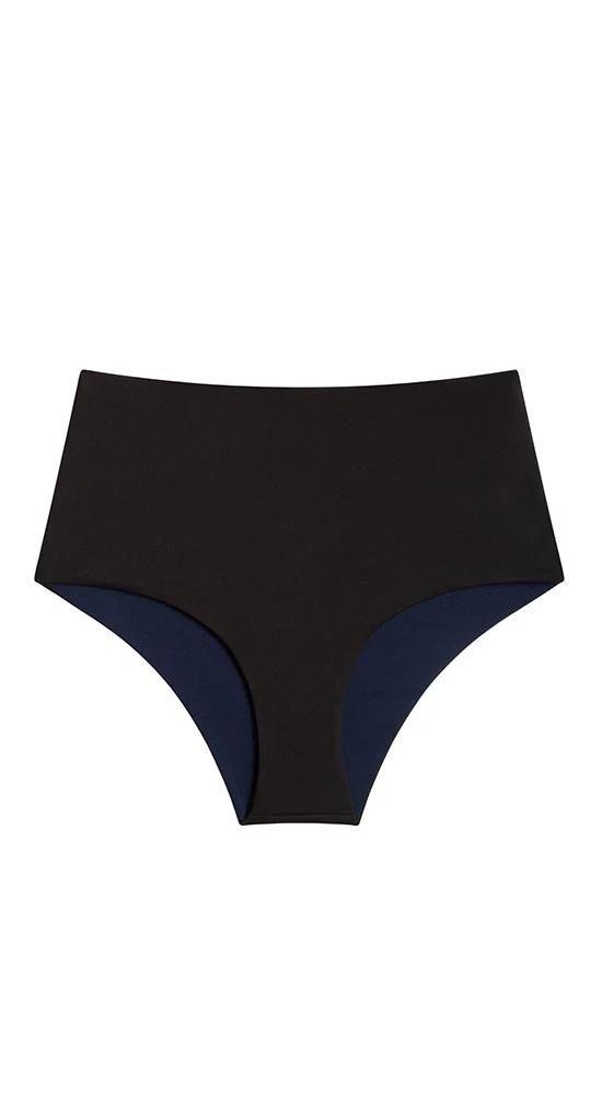 Erin Reversible Bottom: Black/Navy - Image 6