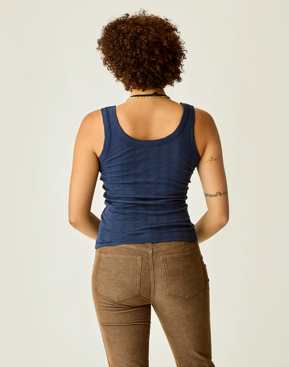 Ever Tank: Navy Rib - Image 3