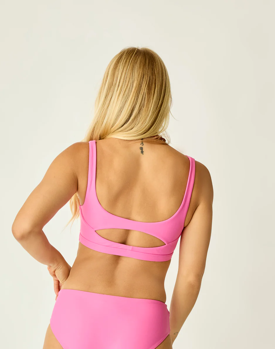Korbyn Compression Top: Hot Pink - Image 3