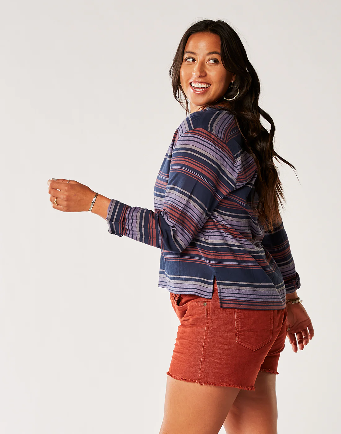 Oahu 4" Short : Dark Coral - - FINAL SALE - Image 4