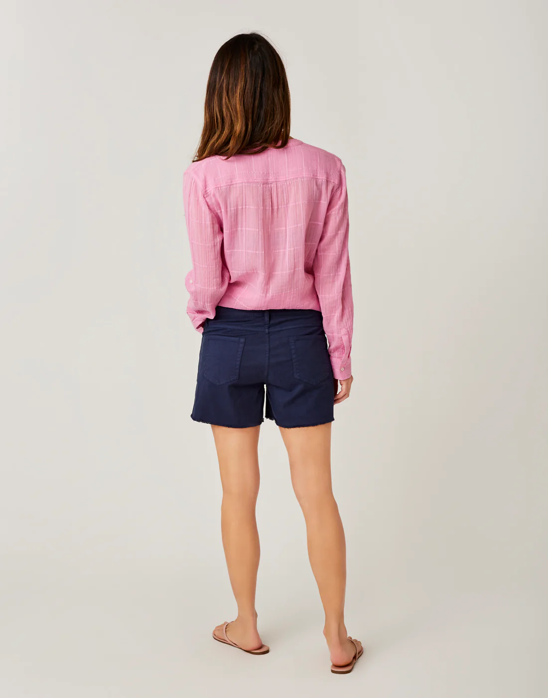 Oahu 4" Twill Short: Navy - Image 3