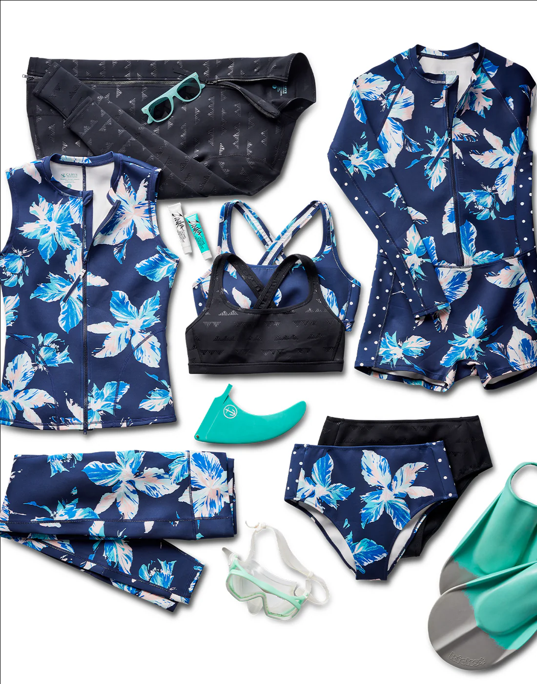 Palisades Bottom: Black Cascade Embossed - Image 5