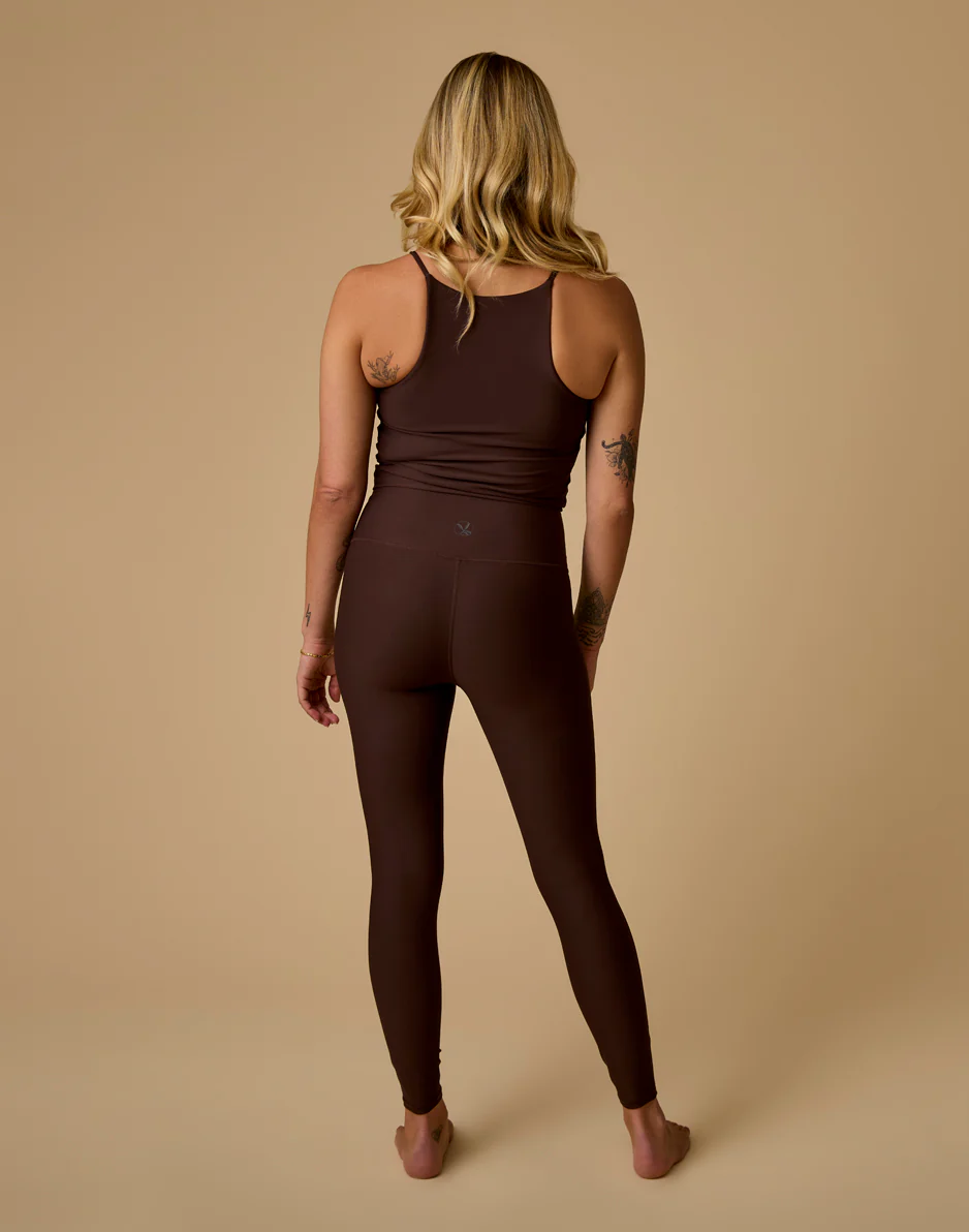 Saluda Compression Tight: Coffee - Image 4