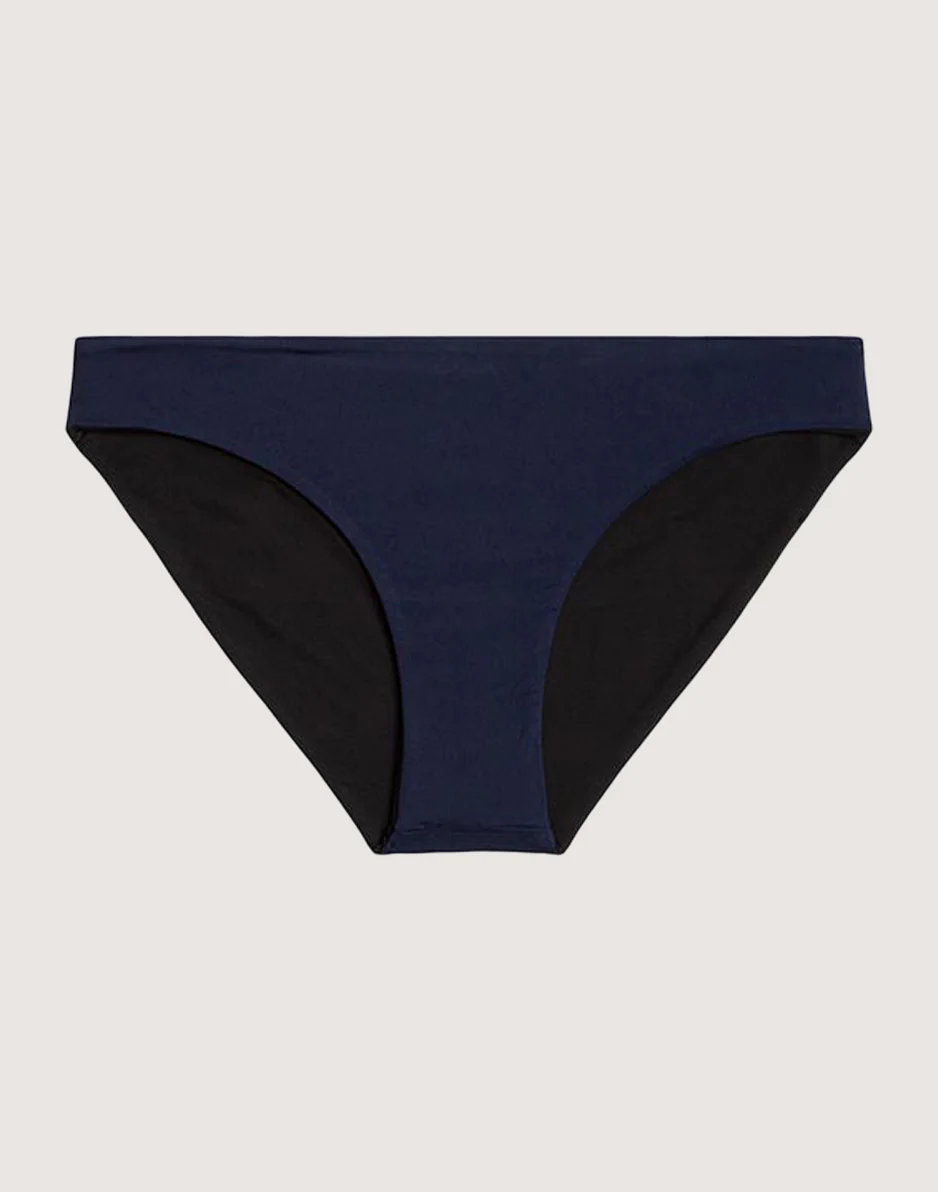 St. Barth Reversible Bottom: Black/Navy - Image 5