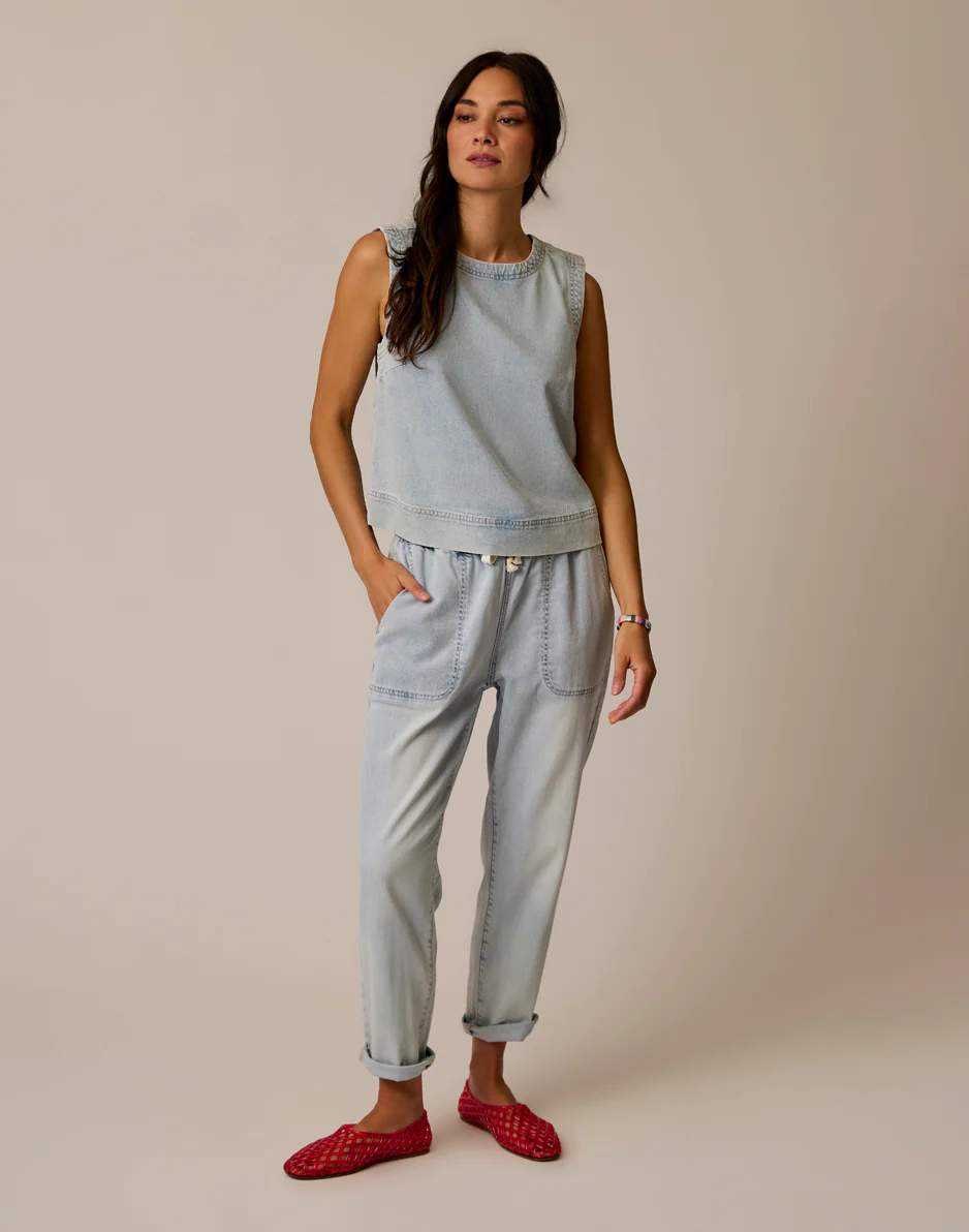 Susie Denim Tank: Savannah - Image 3