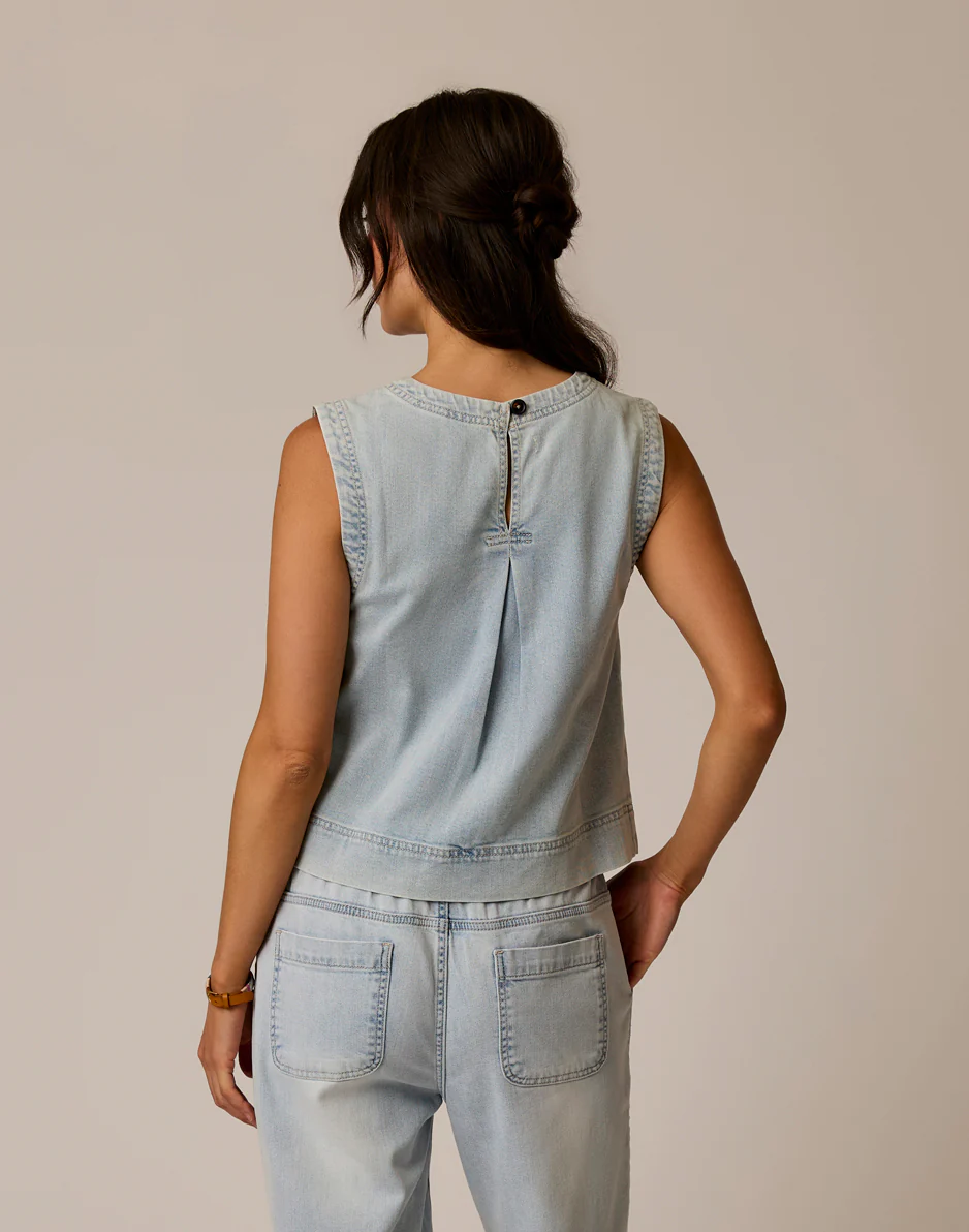 Susie Denim Tank: Savannah - Image 4