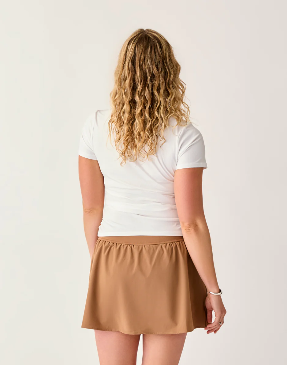 Vega Rib Tee: Cloud - Image 3